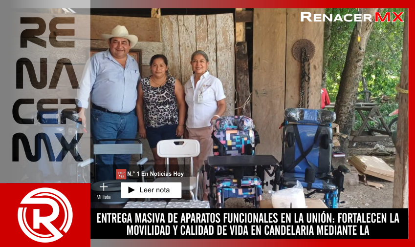 ENTREGA MASIVA DE APARATOS FUNCIONALES EN LA UNIÓN: FORTALECEN LA MOVILIDAD Y CALIDAD&hellip;