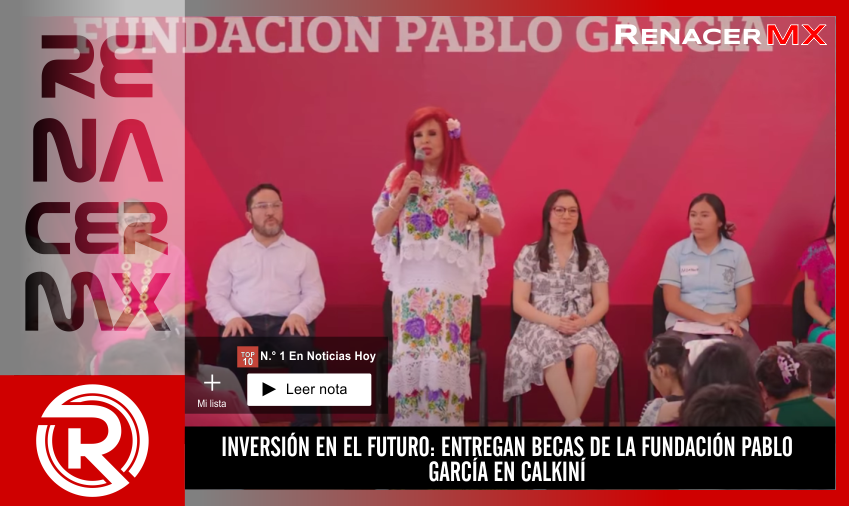 INVERSIÓN EN EL FUTURO: ENTREGAN BECAS DE LA FUNDACIÓN PABLO GARCÍA EN CALKINÍ